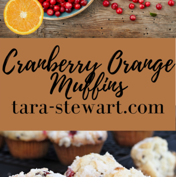 Cranberry Orange Muffins tara stewart tara-stewart.com homemade muffins cranberries muffins orange cranberry homemade muffins cranberry recipes breakfast recipes breakfast tara-stewart.com